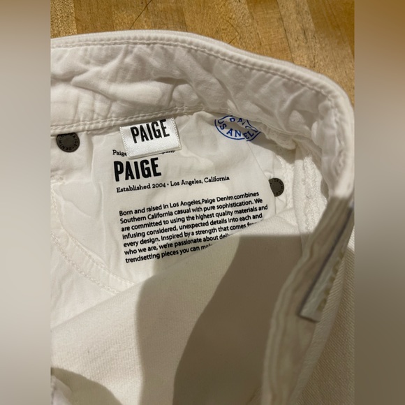 Paige white Jeans Size 27 - Picture 4 of 6